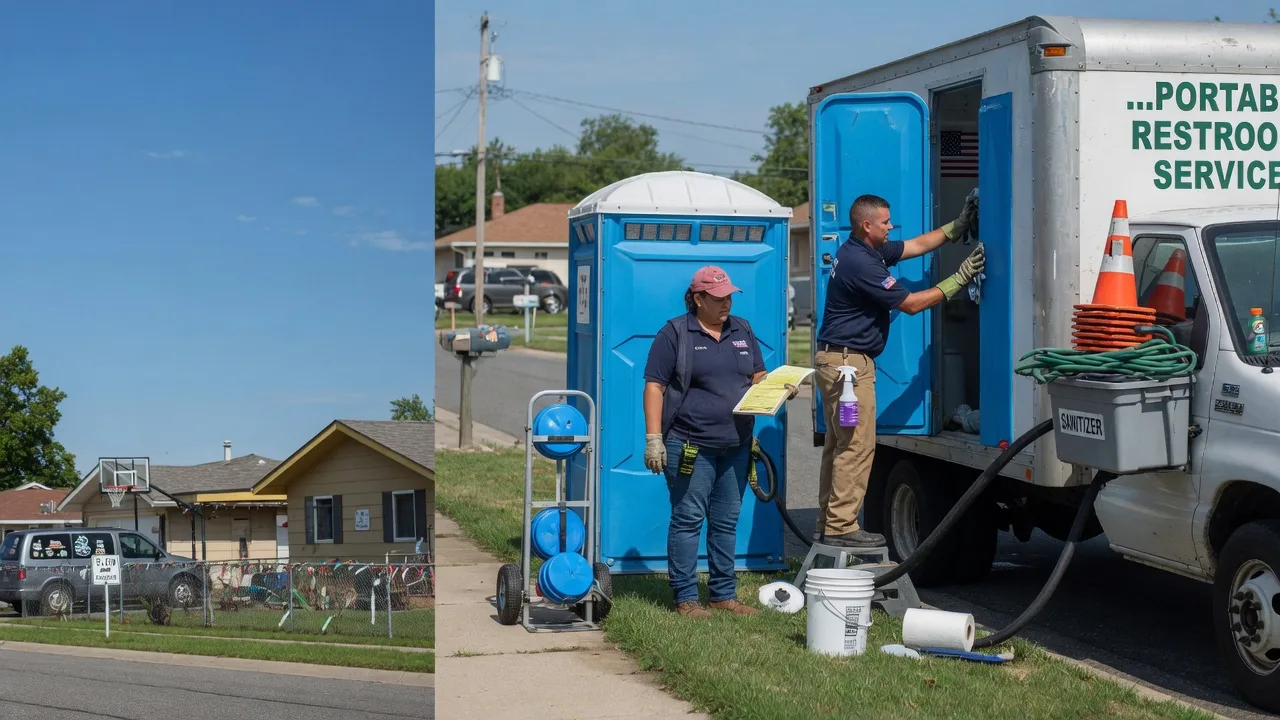 Portable Toilet Rental in Lecompton, KS near me